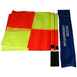 Флаги судейские LINESMEN квадрат (комплект) фото товару