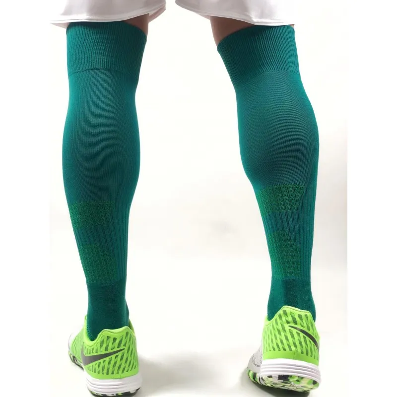 Гетры футбольные Europaw зеленые с трикотажным носком [41-45] фото товару