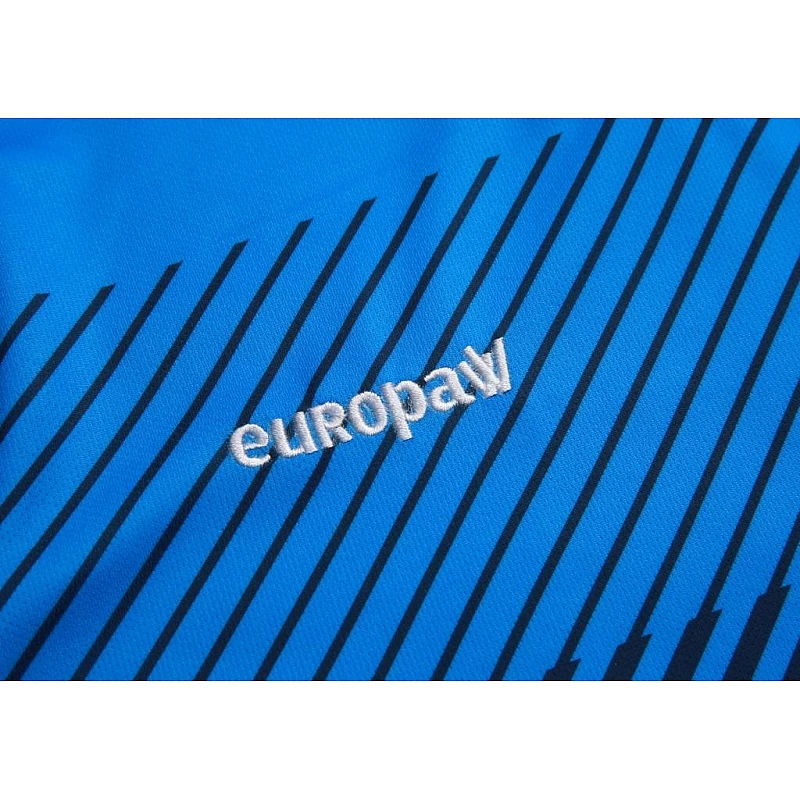 Футбольная форма Europaw 017 голубо-т.синяя [S] фото товару