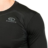 Футболка компрессионная Europaw ls top черная [XS] фото товара