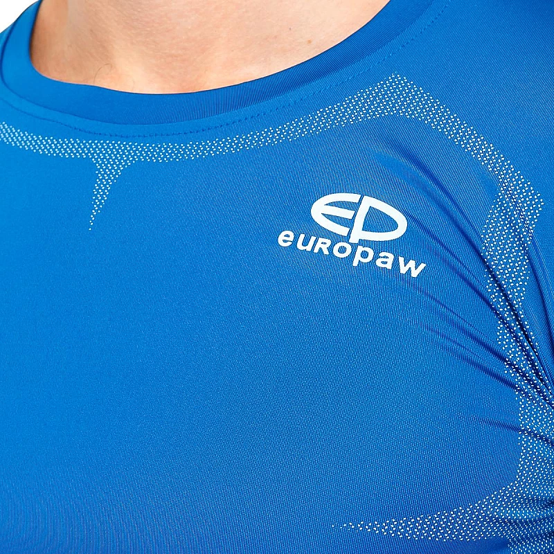 Футболка компрессионная Europaw ls top синяя [XS] фото товара