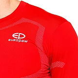 Футболка компрессионная Europaw ls top красная [XS] фото товару