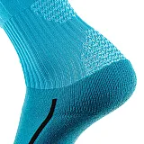 Гетры футбольные Europaw бирюзовые с трикотажным носком [41-45] фото товара