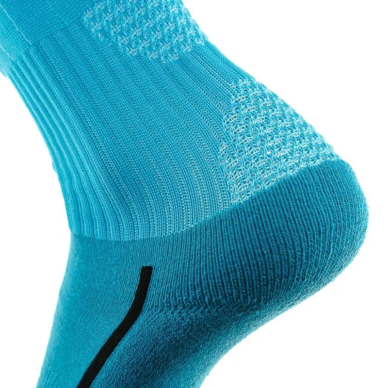 Гетры футбольные Europaw бирюзовые с трикотажным носком [41-45] фото товара