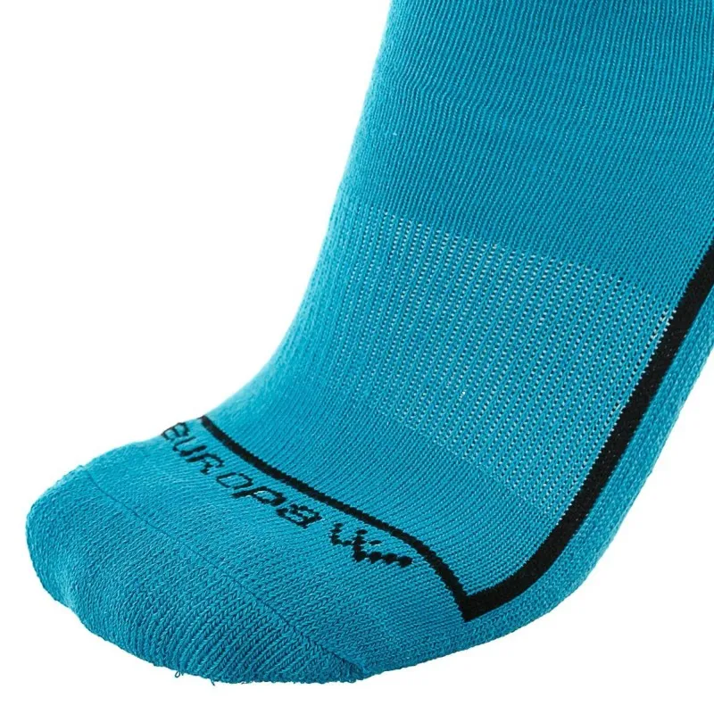 Гетры футбольные Europaw бирюзовые с трикотажным носком [41-45] фото товара