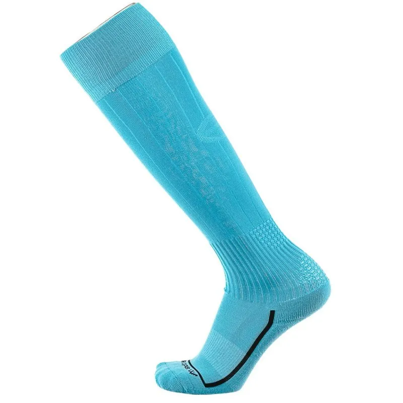 Гетры футбольные Europaw голубые с трикотажным носком [41-45] фото товару