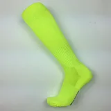 Гетры футбольные Europaw салатовые с трикотажным носком [41-45] фото товара