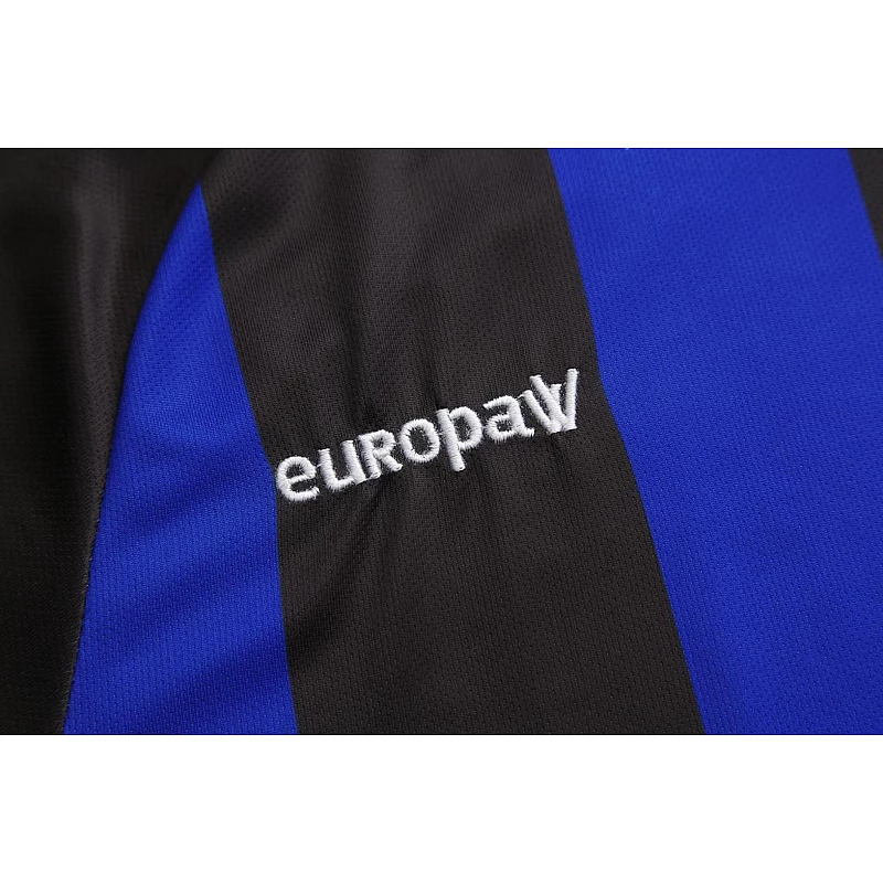 Футбольная форма Europaw 020 черно-синяя [S] фото товара