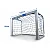 Футбольные ворота Yakimasport Mini 80 см х 120 см BR0005