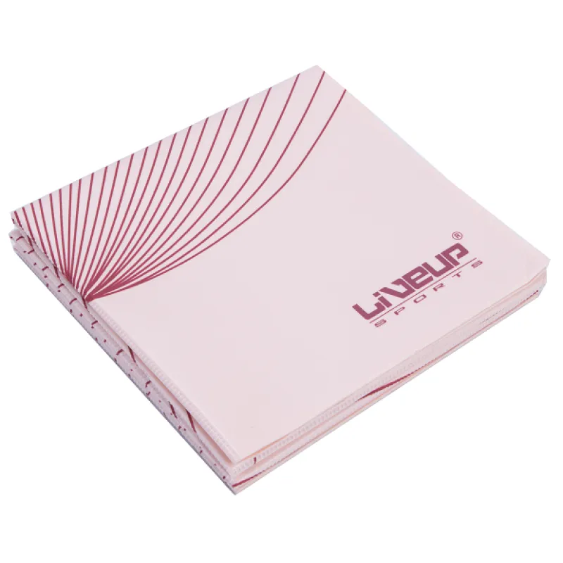 Складной коврик для йоги LiveUp FOLDABLE YOGA MAT розовый фото товара