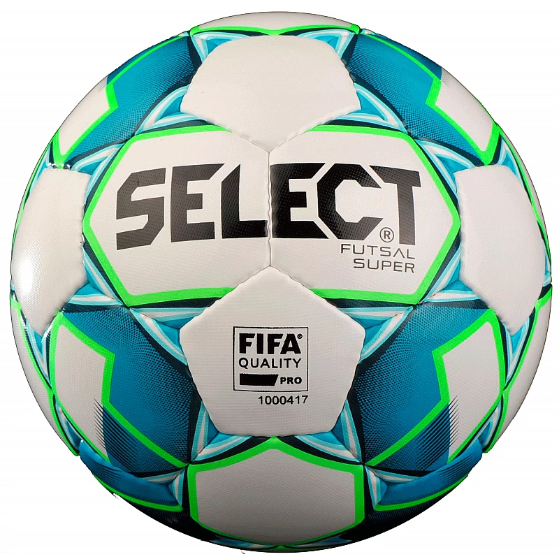 Мяч футзальный Futsal Super FIFA NEW бело-синий фото товара