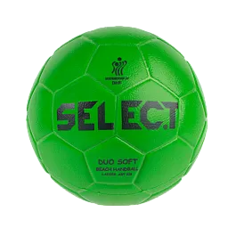 Мяч гандбольный SELECT Duo Soft Beach Handball салат, junior 2