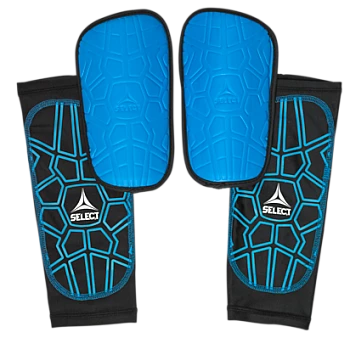 Щитки SELECT Super Safe v22 (019) син/чорний, S