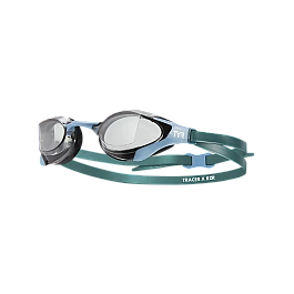 Окуляри для плавання TYR Tracer-X RZR Racing, Smoke/Teal/Teal