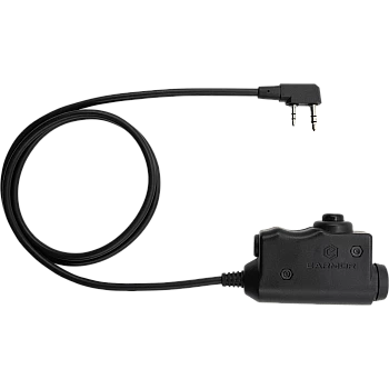 Тактична гарнітура PTT EARMOR M51 чорний
