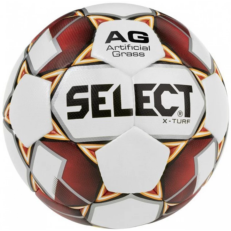 М'яч футбольний B-GR SELECT FB X-TURF біло/червон, 4