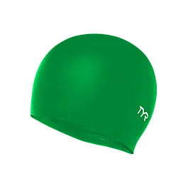 Шапочка для плавання TYR Latex Swim Cap, Green, Onesize, Green