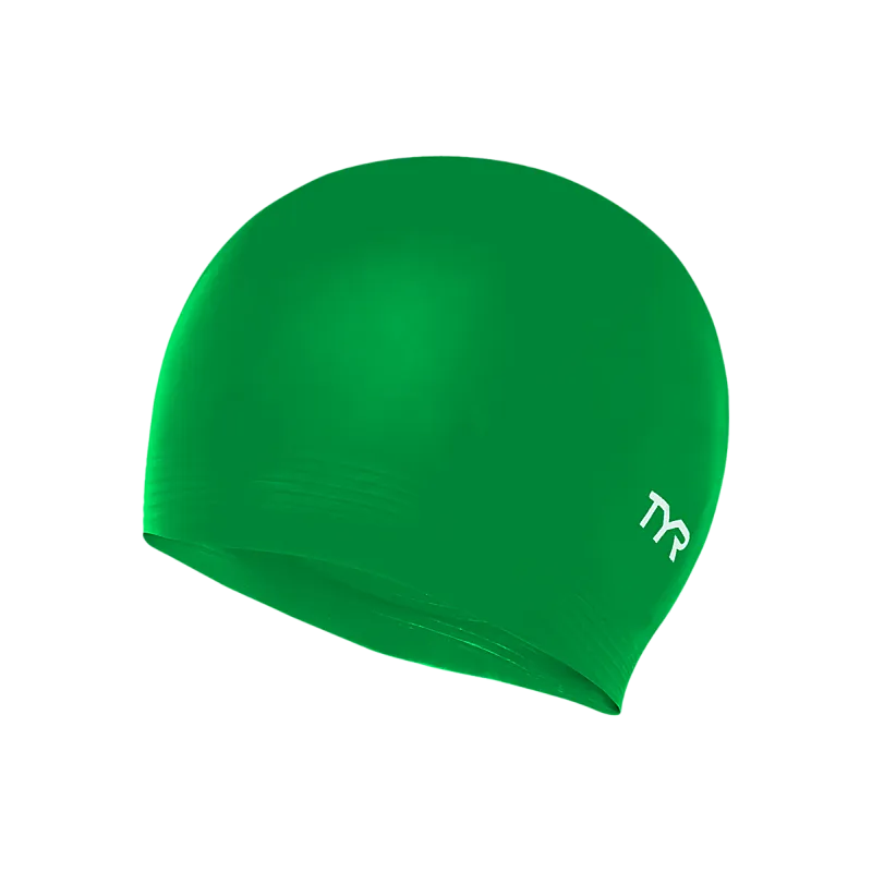 Шапочка для плавання TYR Latex Swim Cap, Green, Onesize, Green