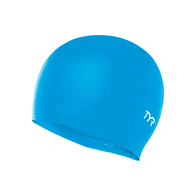 Шапочка для плавання TYR Latex Swim Cap, Royal, Onesize, Royal