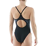 Купальник TYR Odyssey Diamondfit, серый, 38, Titanium