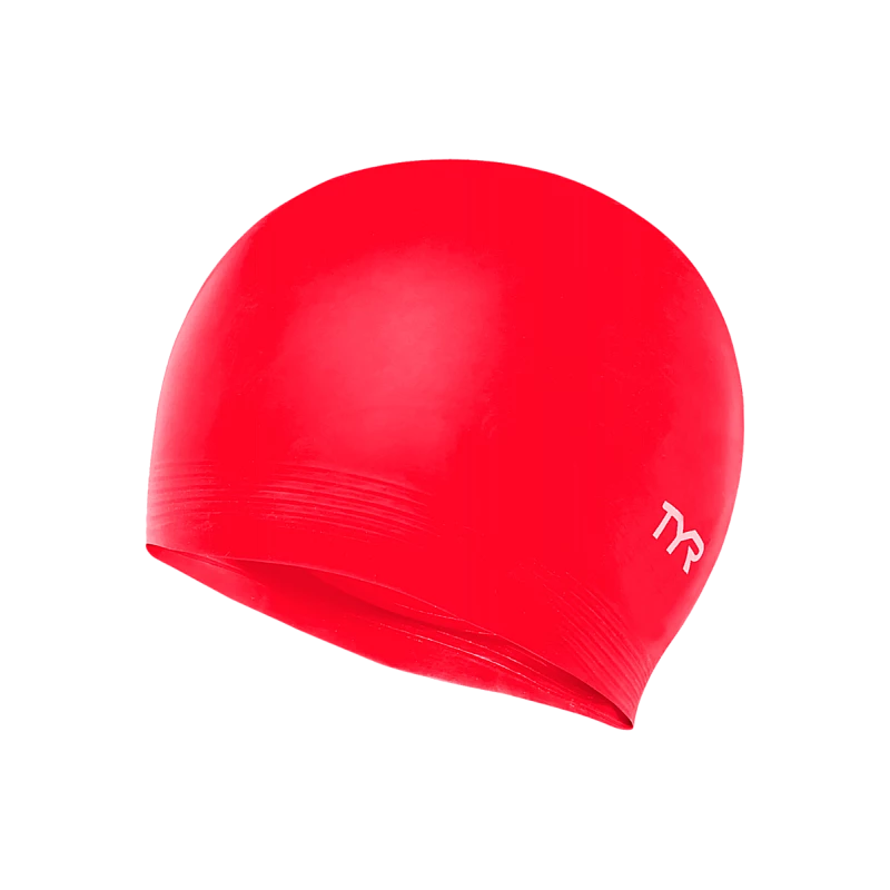 Шапочка для плавання TYR Latex Swim Cap, Red, Onesize, Red