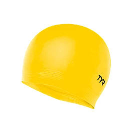 Шапочка для плавання TYR Latex Swim Cap, Fl. Yellow, Onesize, Fl. Yellow