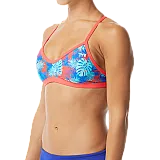 Топ TYR Tortuga Crosscut Tieback Top, Синий, L, Teal/Multi
