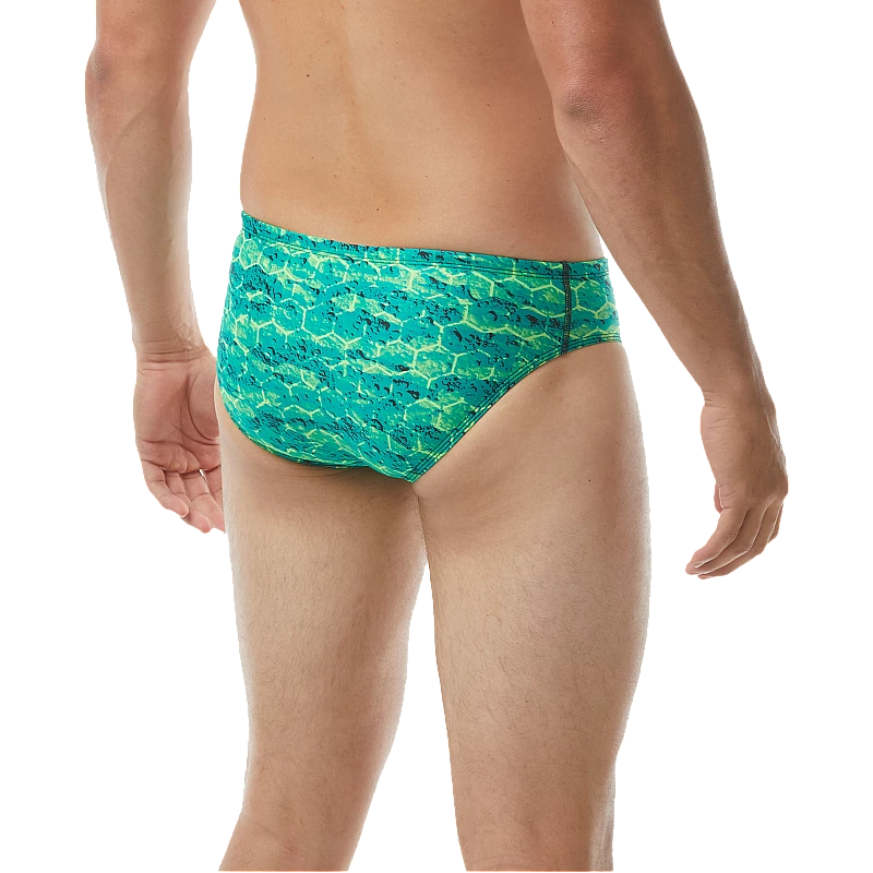 Чоловічі плавки TYR Men's Agran Racer, Зелений, 30, Green