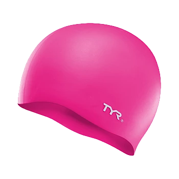 Шапочка для плавання TYR Wrinkle Free Silicone Swim Cap, Fl. Pink, Onesize, Fl. Pink