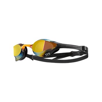Окуляри TYR Tracer-X Elite Mirrored Racing, Gold/Orange
