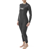 Гідрокостюм жіночий TYR Women's Hurricane Wetsuit Cat 1, Чорний, L, Black