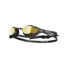 Окуляри TYR Tracer-X RZR Mirrored Racing, Gold/Black/Black