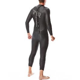 Гідрокостюм чоловічий TYR Men’s Hurricane Wetsuit Cat 1, Чорний, M, Black