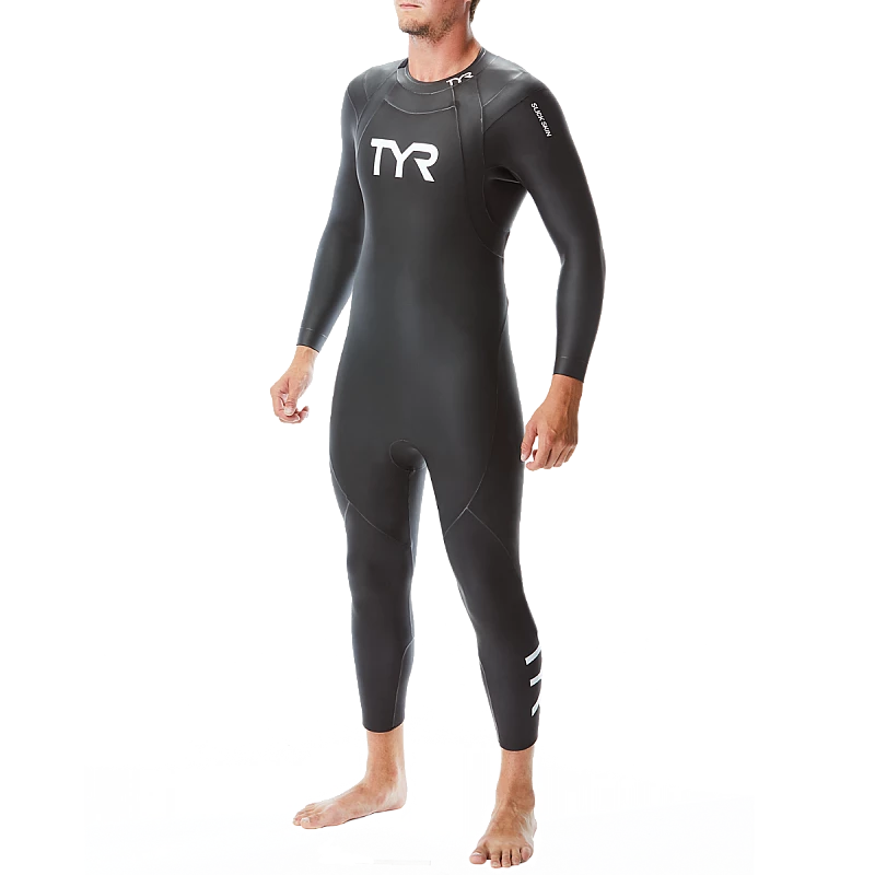 Гідрокостюм чоловічий TYR Men’s Hurricane Wetsuit Cat 1, Чорний, M, Black