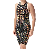 Стартовий костюм TYR Women’s Venzo™ Genesis Open Back Swimsuit, Оранжевый, 34, INFERNO