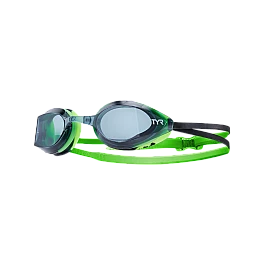 Окуляри TYR Edge-X Racing, Black/Green, Onesize