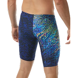 Чоловічі плавки-джаммери TYR Men’s Chroma Jammer, Синий, 34, Blue