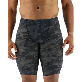 Чоловічі плавки-джаммери TYR Mens' Blackout Camo Jammer, Black, 26, Black