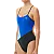 Купальник TYR Solid Splice Block Cutoutfit, Синий, 36, Royal/Blue/Black