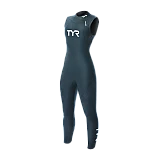 Гідрокостюм жіночий TYR Women's Hurricane Wetsuit Cat 1 Sleeveless, Чорний, M, Black