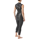 Гідрокостюм жіночий TYR Women's Hurricane Wetsuit Cat 1 Sleeveless, Чорний, M, Black