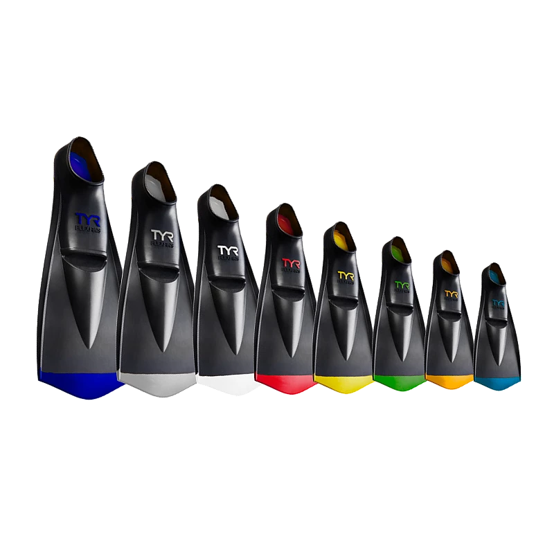 Ласти довгі TYR FLEX FIN 2.0, Black, M, Black