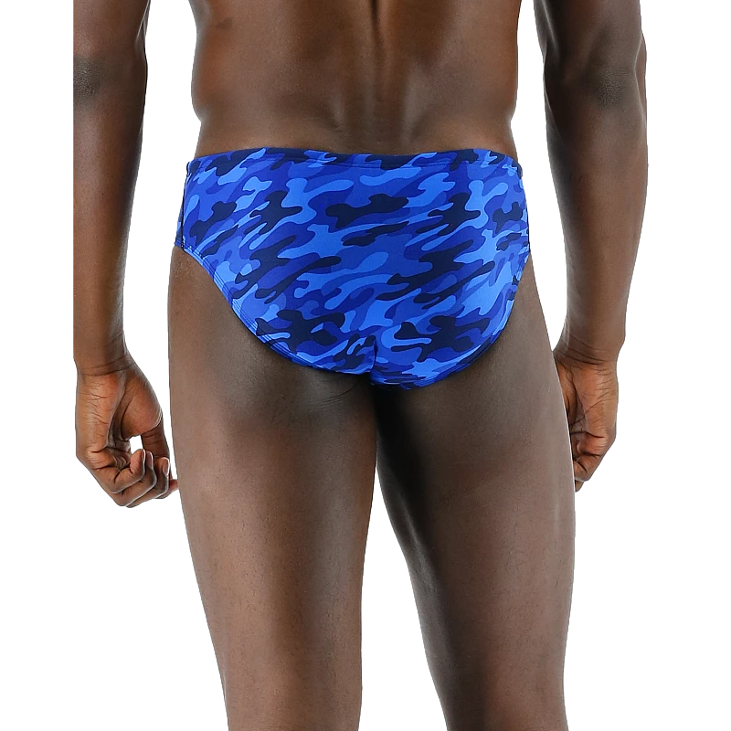 Чоловічі плавки TYR Men's Camo Racer, Blue, 28, Blue