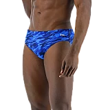 Чоловічі плавки TYR Men's Camo Racer, Blue, 28, Blue