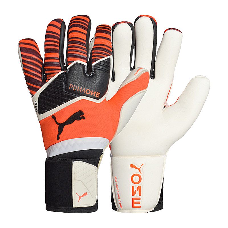 Рукавиці воротарські Puma One Grip 1 Hybrid Pro Унісекс р.8 Комбінований