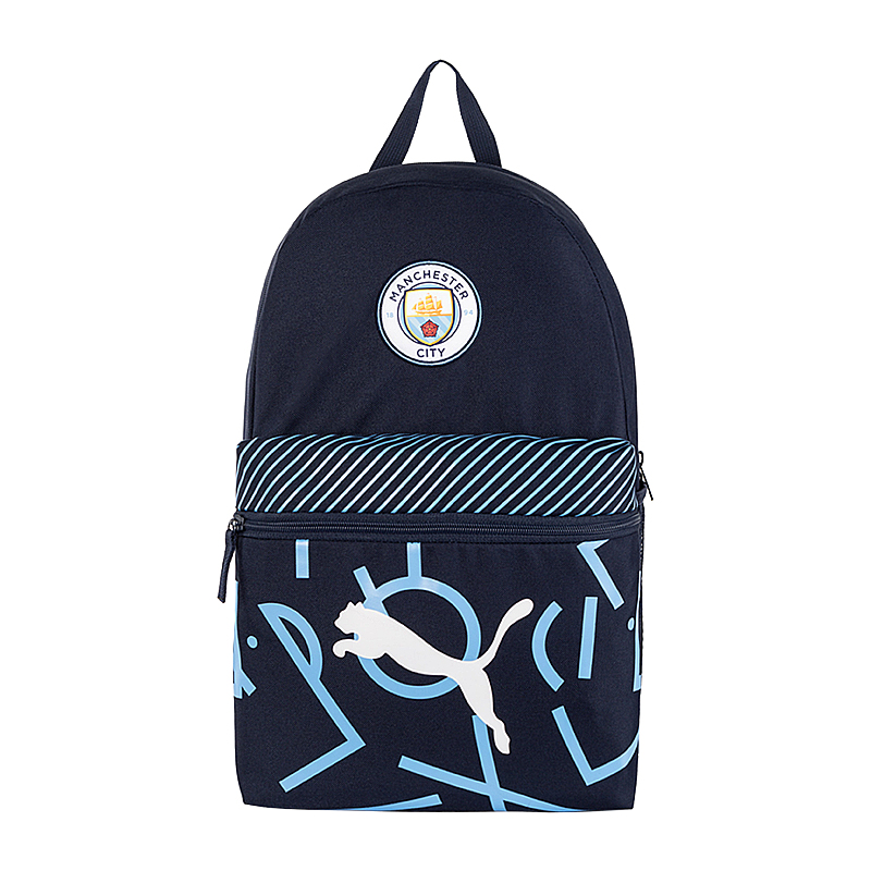 Сумка Puma MCFC Graphic Backpack Унісекс р.MISC Блакитний/Синій