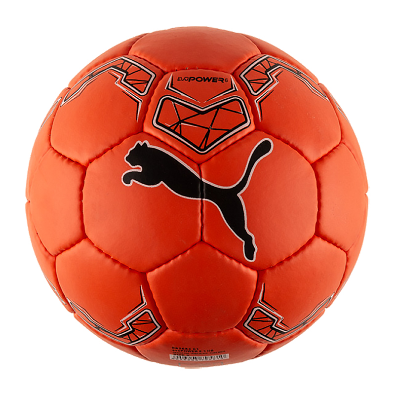 М'яч Puma Evo POWER 1.3 HB (IHF) Унісекс р.2 Чорний/Помаранчевий