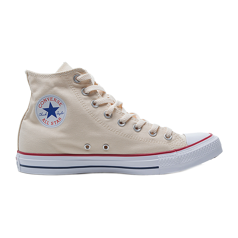 Кеди Converse CTAS HI NATURAL IVORY Унісекс р.45 Жовтий/Білий