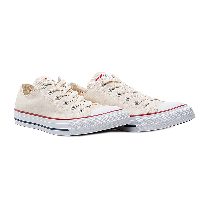Кеди Converse CTAS OX NATURAL IVORY Унісекс р.46.5 Коричневий/Білий