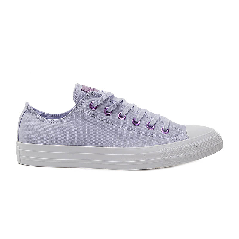 Кеди Converse CTAS OX OXYGEN PURPLE/WASHED LILAC/ Унісекс р.37 Білий/Бежевий